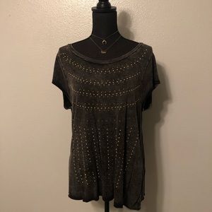 Studded Gray T-shirt